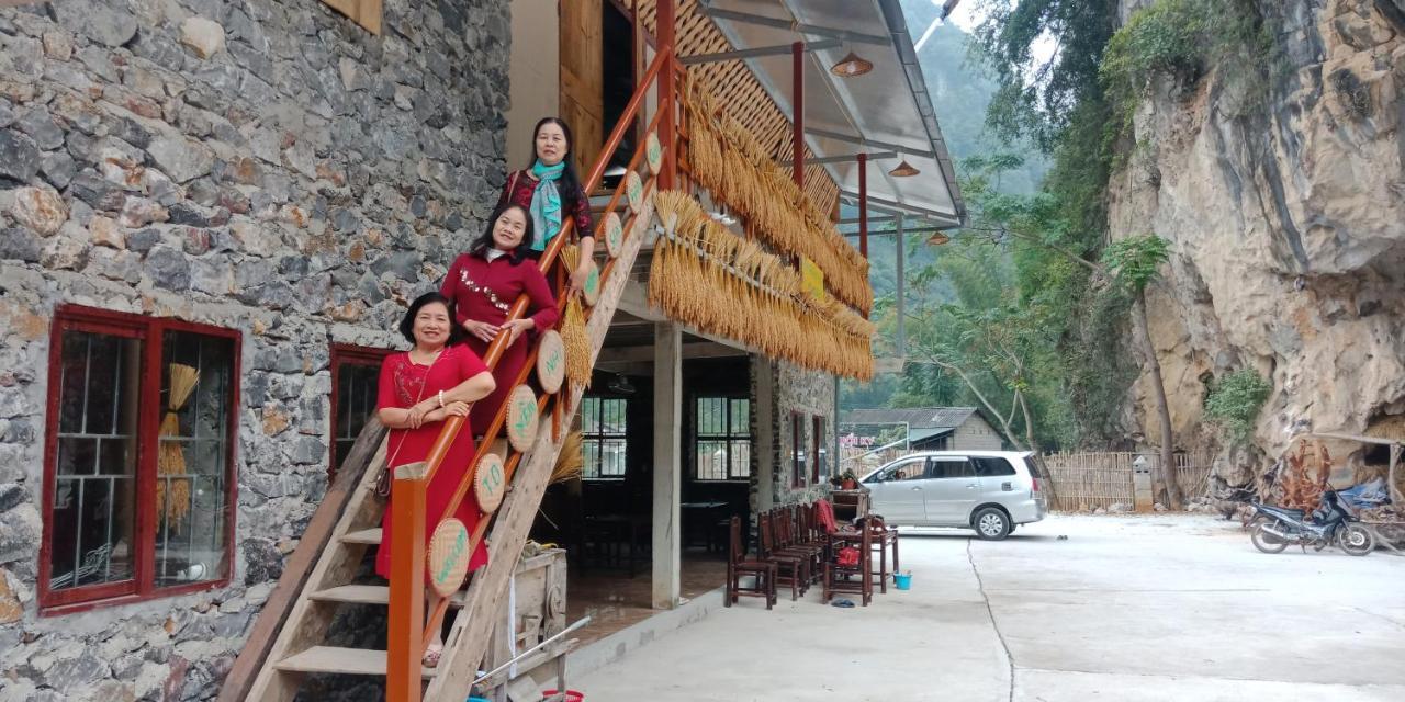 Yen Nhi Homestay Ban Gioc Cao Bang Exteriör bild